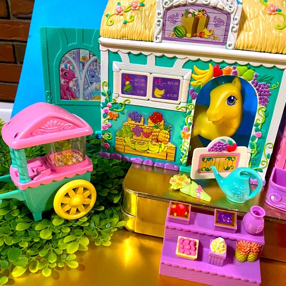 MY LITTLE PONY G3 VINTAGE 2003 BLOOMIN’ BLOSSOMS SHOP & MEADOWBR… - Picture 8 of 15